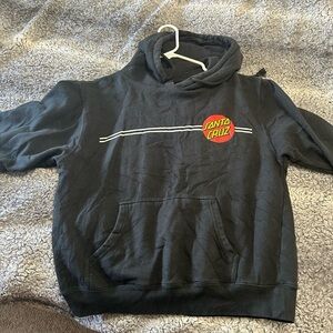 Santa Cruz Black Hoodie
